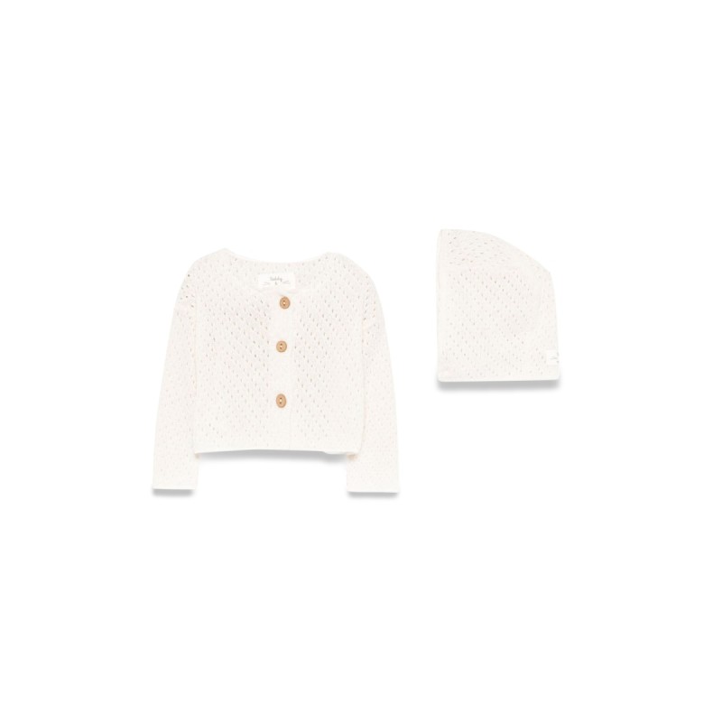 CARDIGAN SET WITH BEANIE