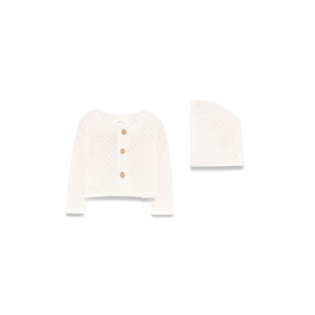 CARDIGAN SET WITH BEANIE