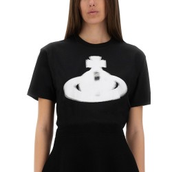 "HALFTONE ORB" T-SHIRT
