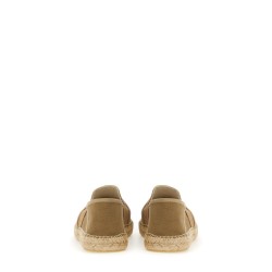 EMBROIDERED CANVAS ESPADRILLES "LUCKY TIGER"