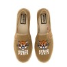 EMBROIDERED CANVAS ESPADRILLES "LUCKY TIGER"