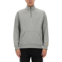 HALF ZIPPER SWEATSHIRT