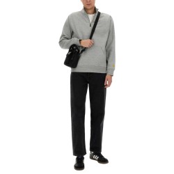 HALF ZIPPER SWEATSHIRT