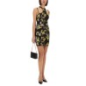 MINI DRESS WITH "OUTLINE BAROQUE" PRINT