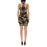 MINI DRESS WITH "OUTLINE BAROQUE" PRINT