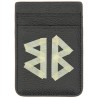 MAGNETIC CARD HOLDER WITH LOGO