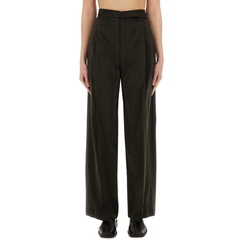 "RELAXED" PANTS WITH BELT