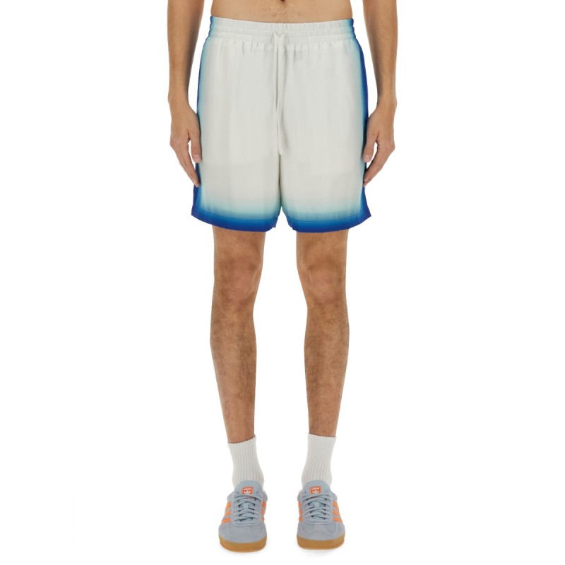"HOME WAY SKATE" SILK SHORTS