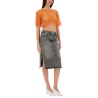 CROPPED MESH TOP