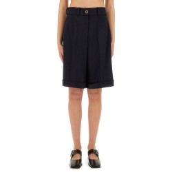 WOOL BERMUDA SHORTS