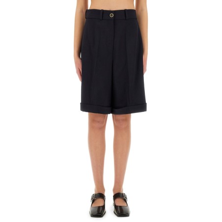 WOOL BERMUDA SHORTS
