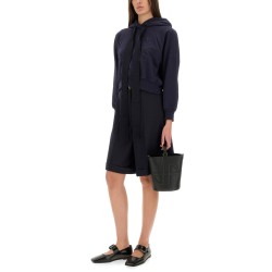 WOOL BERMUDA SHORTS