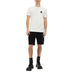 T-SHIRT WITH LOGO PATCH