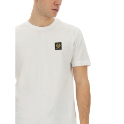 T-SHIRT WITH LOGO PATCH