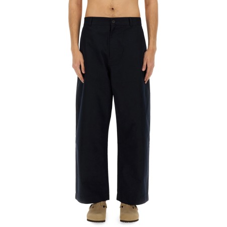 SLIM CURVED PANTS