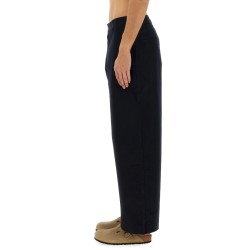 SLIM CURVED PANTS