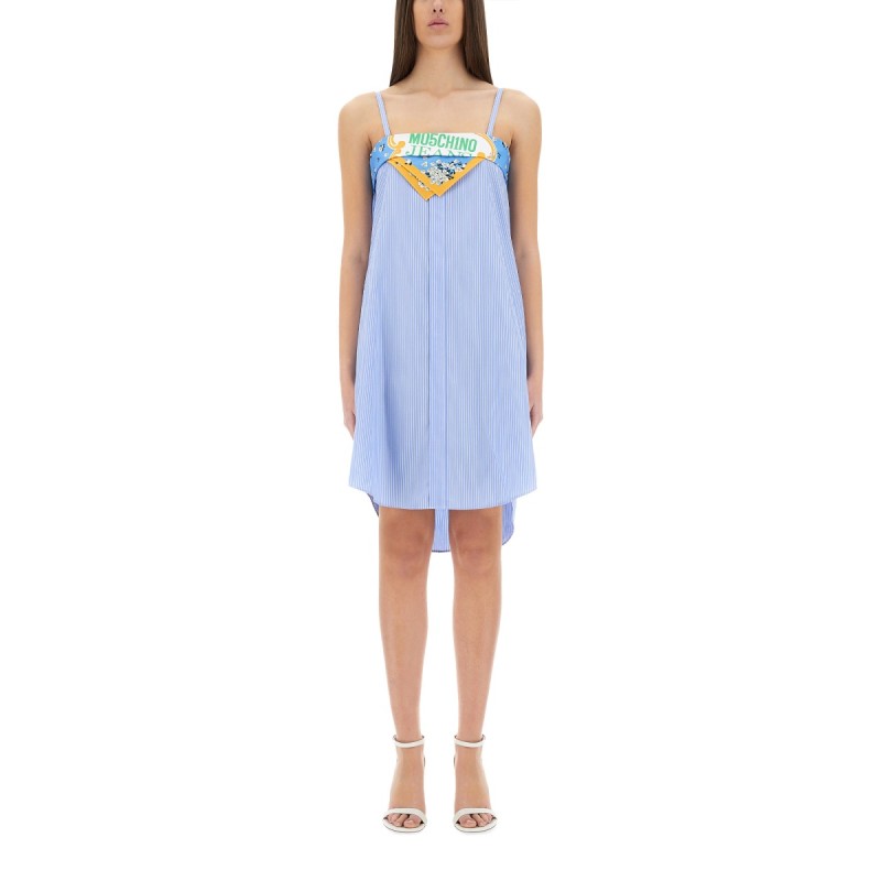 PATCHWORK COTTON DRESS