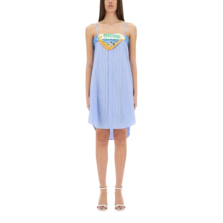 PATCHWORK COTTON DRESS