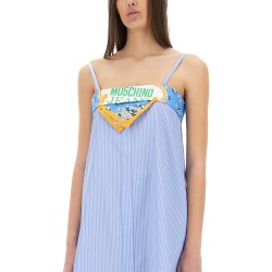 PATCHWORK COTTON DRESS