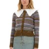 STRIPED CARDIGAN