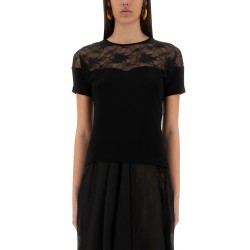 TOP WITH LACE INSERT