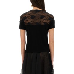 TOP WITH LACE INSERT