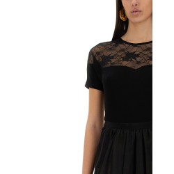 TOP WITH LACE INSERT