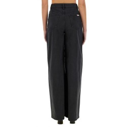 JEANS WITH BOW MOTIF
