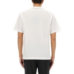 COTTON T-SHIRT WITH "ITALIAN HOLIDAY" PRINT