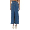 "MOON LASER" LONG SKIRT