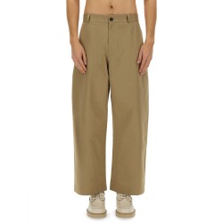 SLIM CURVED PANTS