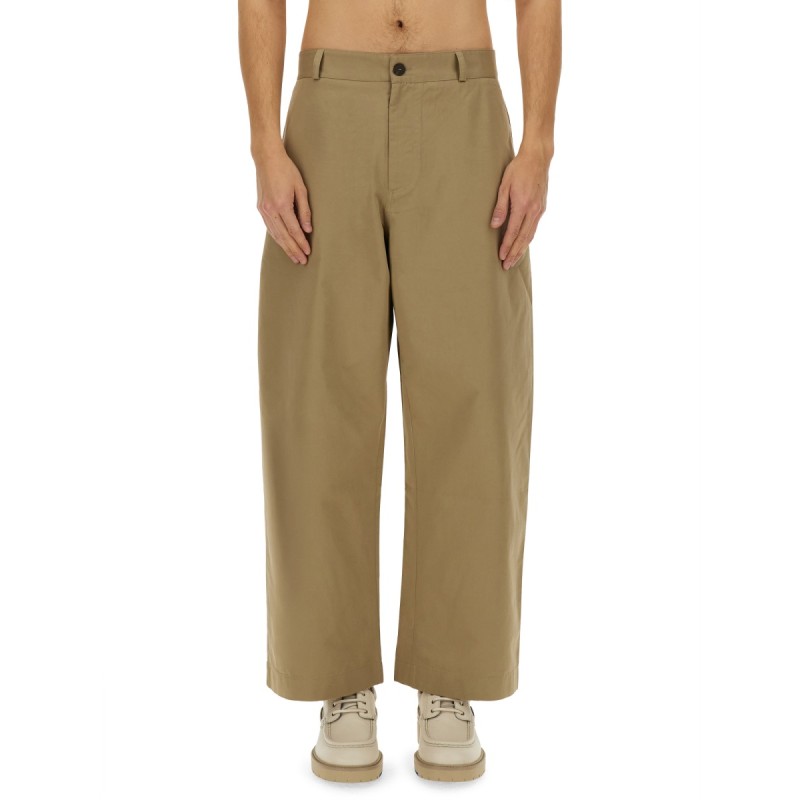 SLIM CURVED PANTS