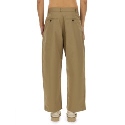 SLIM CURVED PANTS