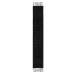 SCARF WITH LOGO