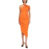ASYMMETRICAL MIDI DRESS