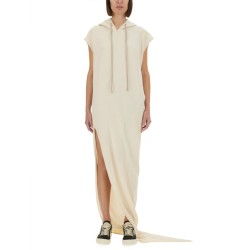 LONG DRESS WITH HOOD