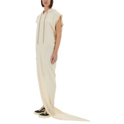LONG DRESS WITH HOOD