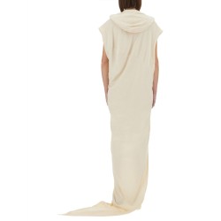 LONG DRESS WITH HOOD
