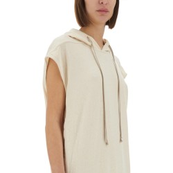 LONG DRESS WITH HOOD