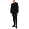 SWEATSHIRT WITH LOGO ON THE COLLAR