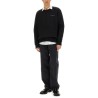CROWN MASK PRINT SWEATSHIRT