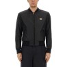 JACKET WITH LOGO PLAQUE