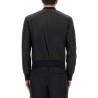 JACKET WITH LOGO PLAQUE