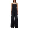 JUMPSUIT WITH DENIM STRAPS