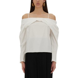"OFF-SHOULDER" SHIRT