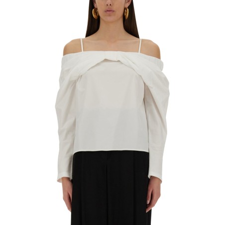 "OFF-SHOULDER" SHIRT