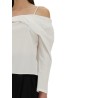 "OFF-SHOULDER" SHIRT