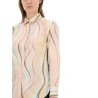 "FADED SWIRL" PRINT SHIRT