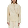 "STRAIGHT COLLAR TWISTED" SHIRT