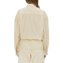 "STRAIGHT COLLAR TWISTED" SHIRT